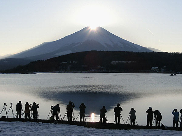 冬の富士山1